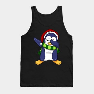 Penguin Dabbing Dab Dance Christmas Gift Tank Top